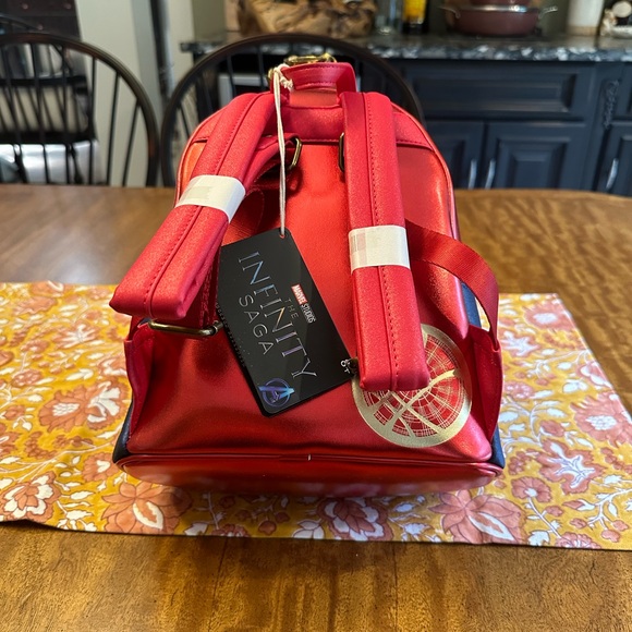 LOUNGEFLY Marvel Metallic Doctor Strange Cosplay Mini Backpack - Picture 13 of 16